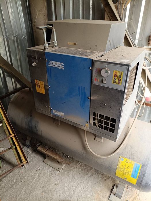 Продам винтовой компресор ABAC MICRON E C 15 10 500 V40