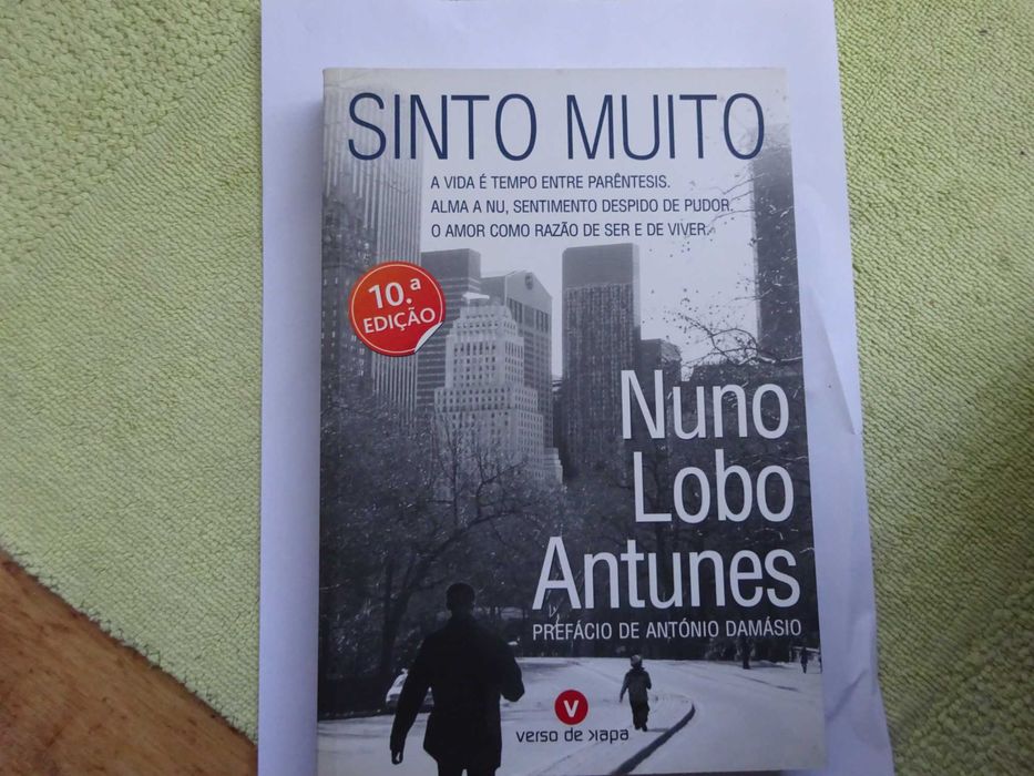 Sinto Muito de Nuno Lobo Antunes