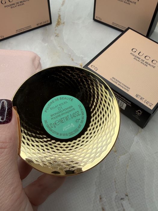 Gucci бронзер контурінг 01 румʼяна