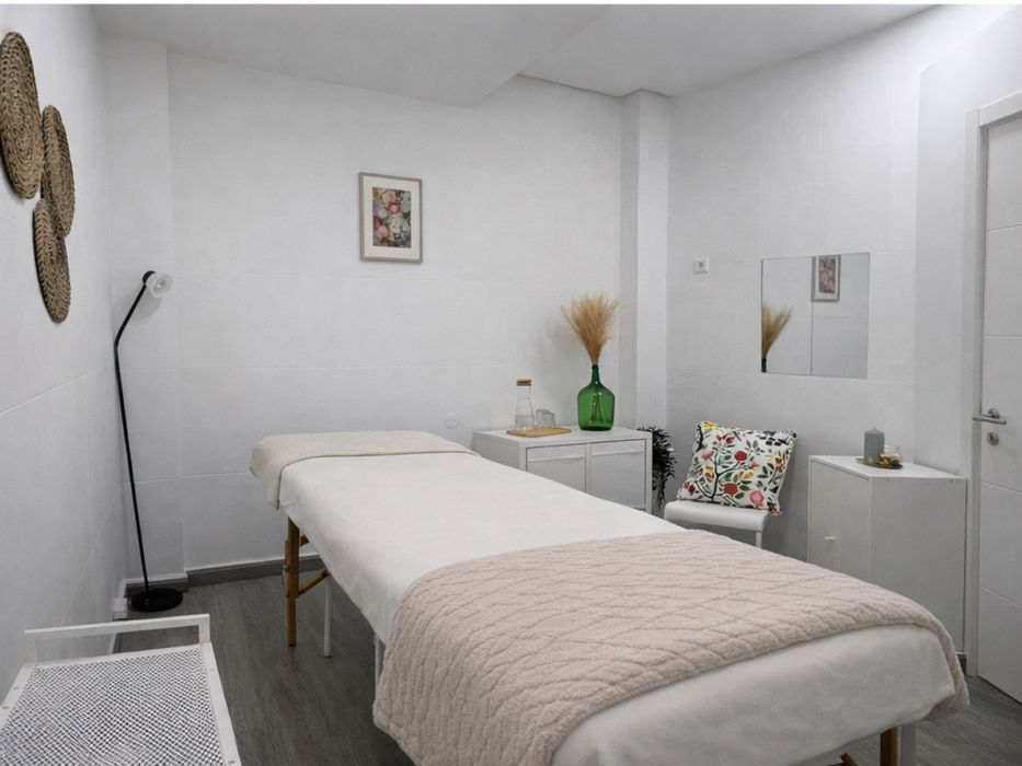 Utilização de espaço de gabinete de estética