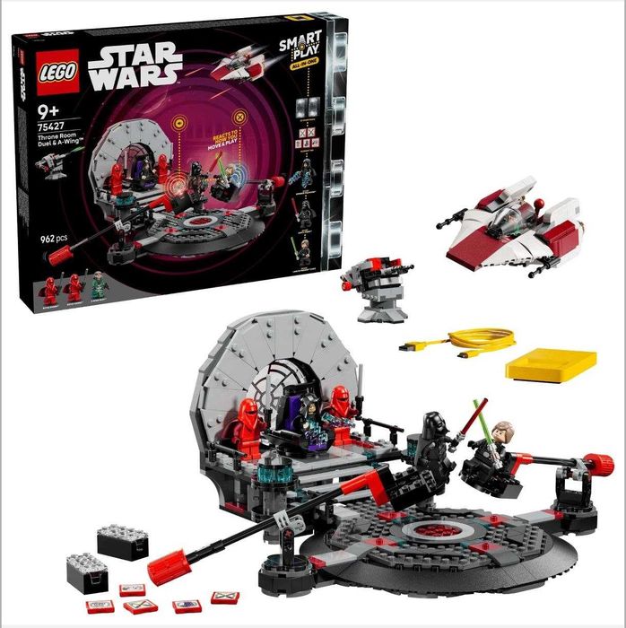 LEGO 75427 Star Wars™ SMART Play™: A-Wing і дуель у тронній залі