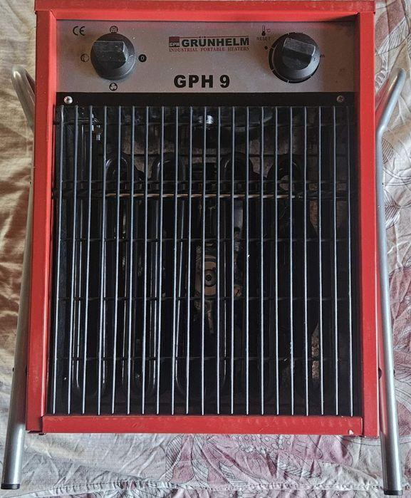 Обігрівач електричний переносний GRUNHELM 9 kw