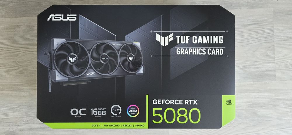 Asus  RTX  5080 16GB  TUF Gaming