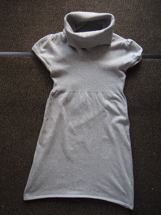 Sweter golf S/M tunika ciążowy