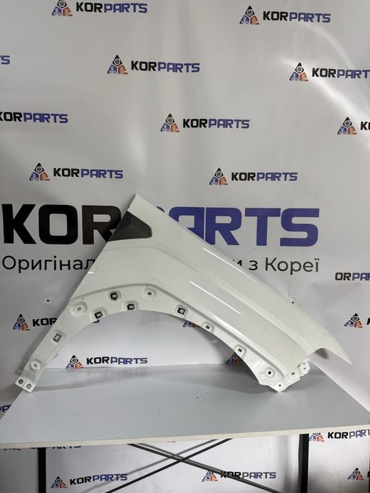 Переднє крило Hyundai Santa Fe MX5 2024 2025 оригінал б/у / крило Хюндай Санта Фе МХ5