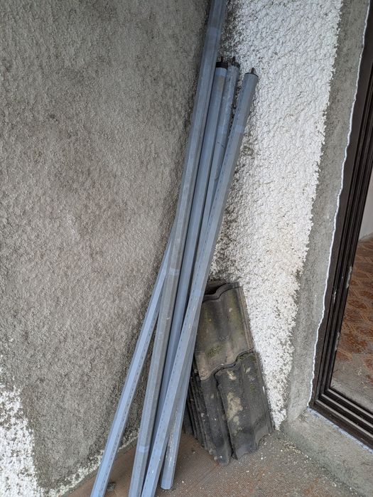 Tubos octogonais 5cm diametro para persiana