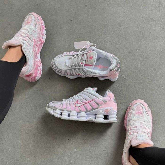 Женские кроссовки Nike Shox TL "Pink" Размеры 36-41