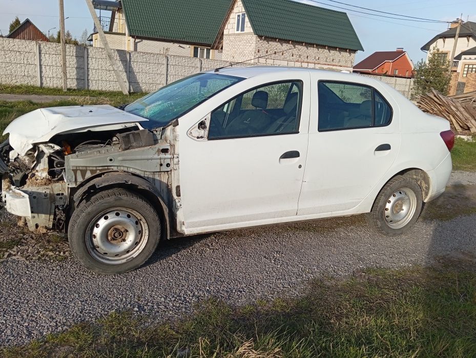 Разборка Renault Logan 2 2013-2020г 1.2 бензин D4F белый цвет OV369
