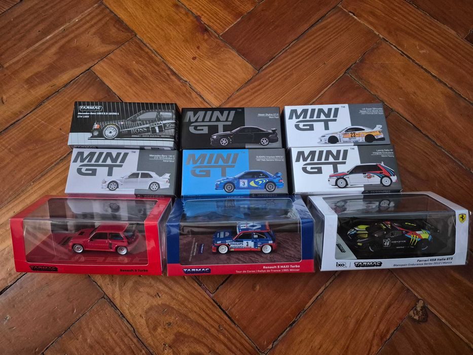 Lote Miniaturas Coleção: Hot Wheels Premium, RLC, Mini GT, Tarmac Works