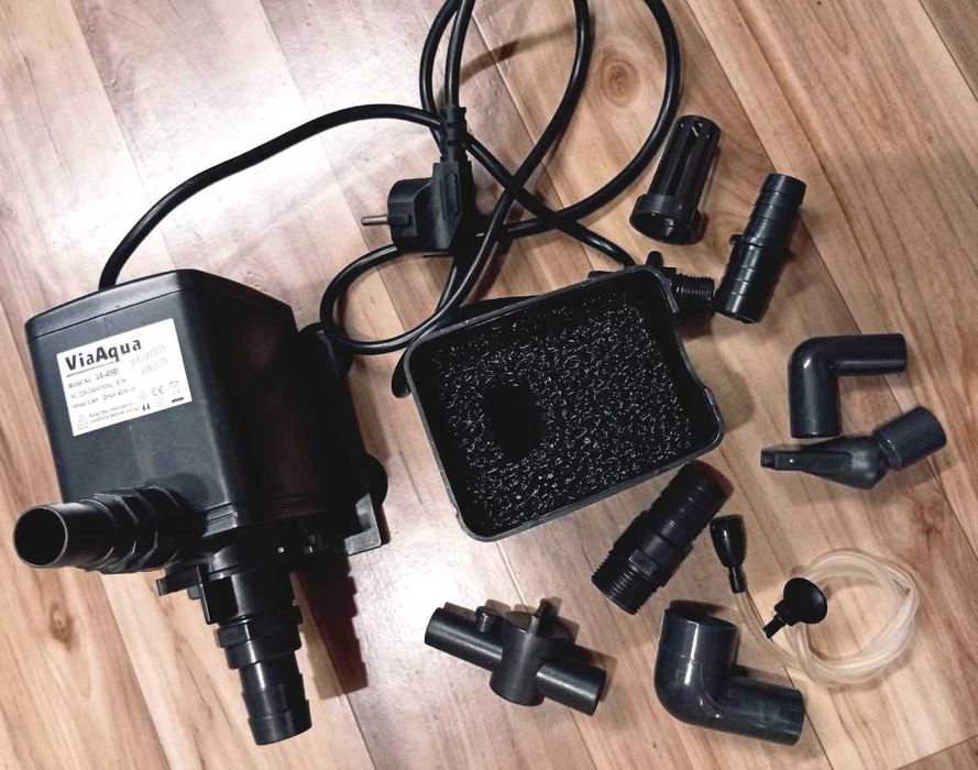 Насос ViaAqua VA-4900 для акваріумів, фонтанів, водоспадів 4300 л/год.