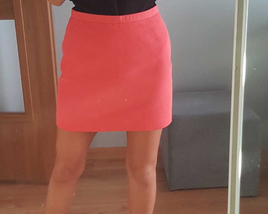 Krótka spódniczka H&M róż