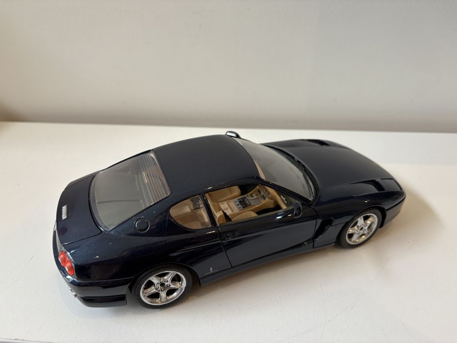 bburago ferrari 456 - antyki i przedmioty kolekcjonerskie