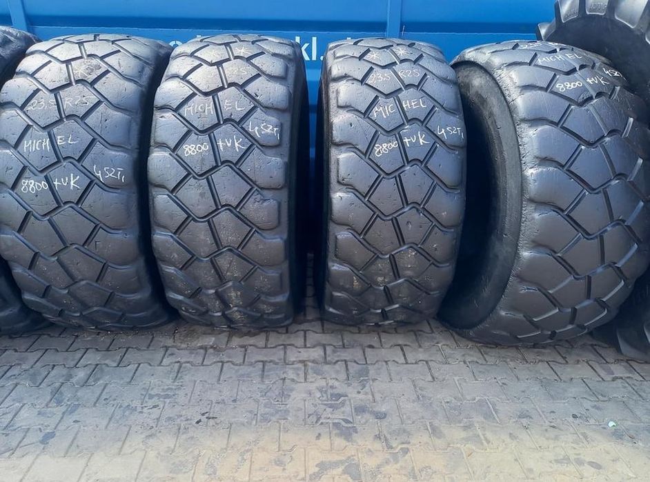 Шини б/у Michelin XADN+ 23.5R25 185B E-3