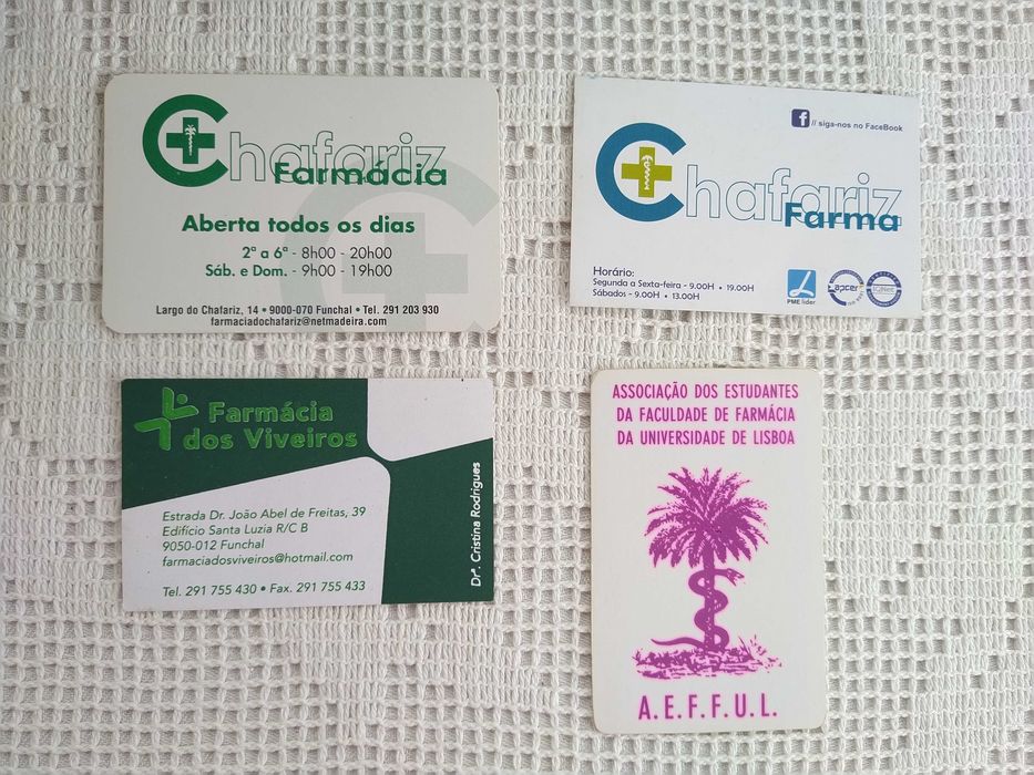Calendários de Farmácias e Associações - 1993 / 2008 / 2014