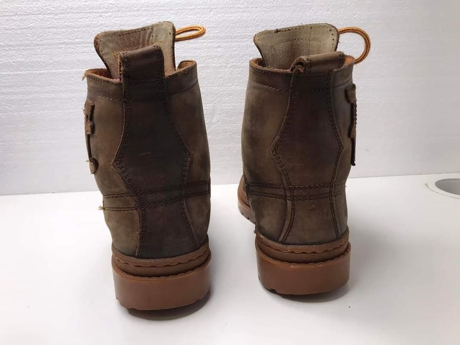 Trapery skórzane ocieplane Buffalo London Rozmiar 36