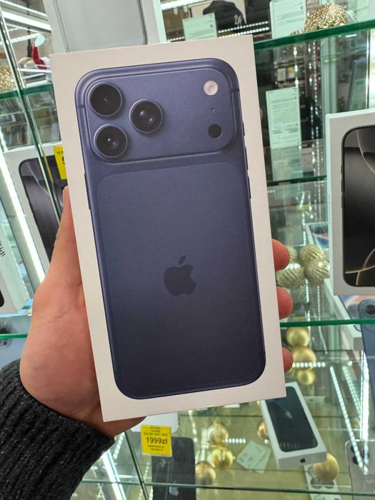 FABRYCZNIE NOWY Smartfon Apple iPhone 17 Pro MAX 256 Gb BLUE Szczecin