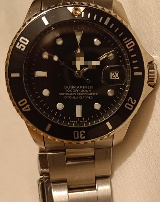 Zegarek do nurkowania submariner.