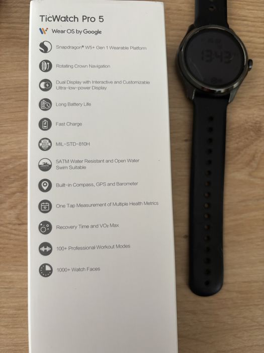 Zegarek TicWatch pro 5