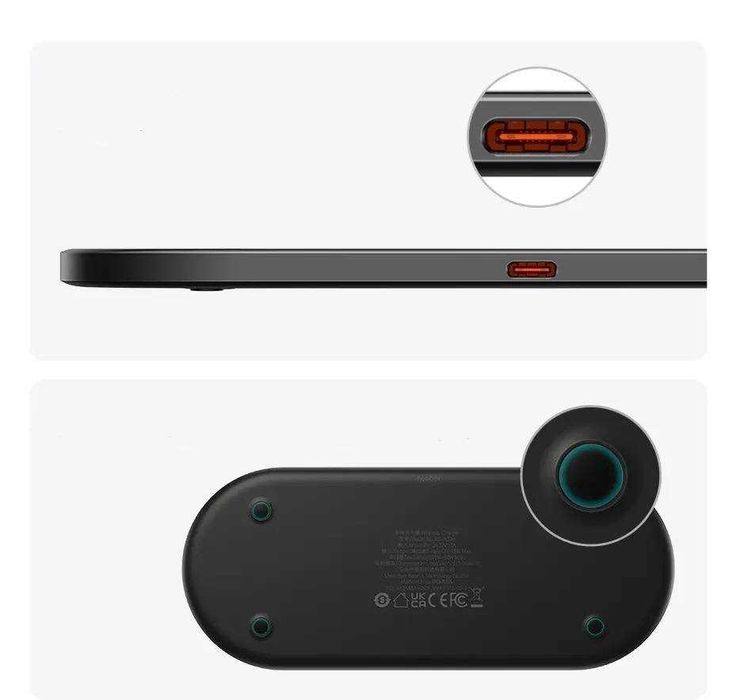 Безпровідна зарядка Baseus 20W (550 грн)