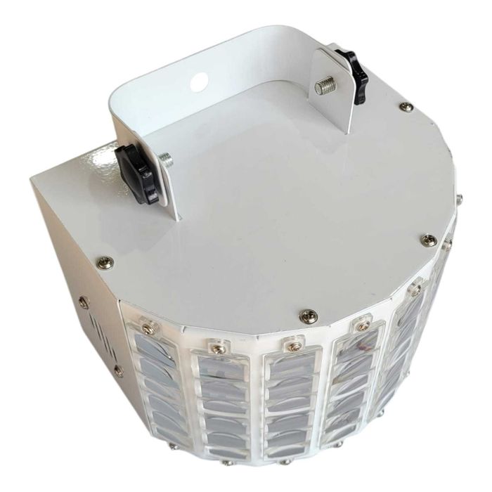 Projetor Efeito LED Derby Branco com DMX e Som-Ativado