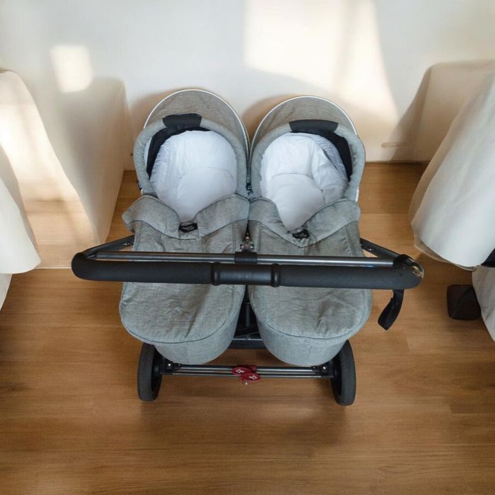 Wózek bliźniaczy 2w1 valco Snap Duo gondola spacerówka