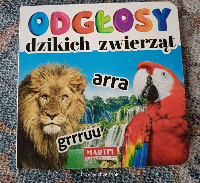 Książka Odgłosy dzikich zwierząt