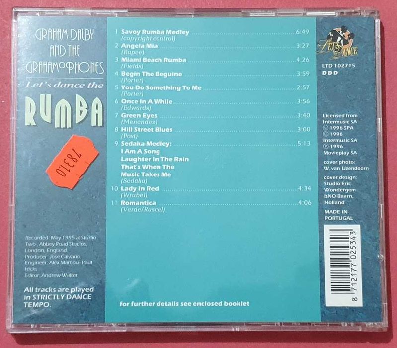 CD - Let's Dance the RUMBA