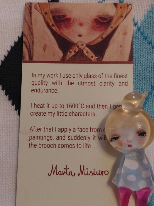 Broszka kolekcjonerska Marta Misiuro