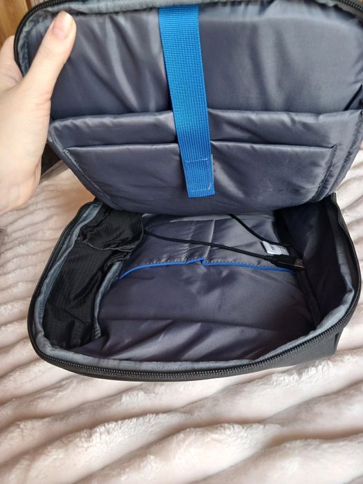 Сумка рюкзак через плече  Kingsons 13 дюймів, з USB-зарядкою, водонепр