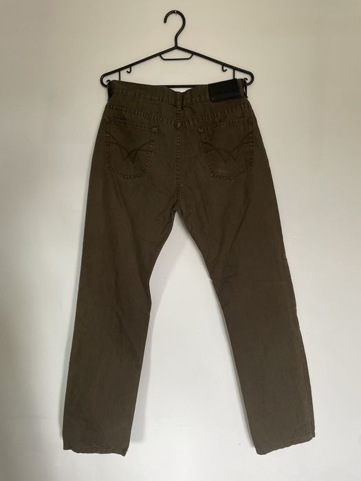 Spodnie BALMAIN klasyczne, khaki