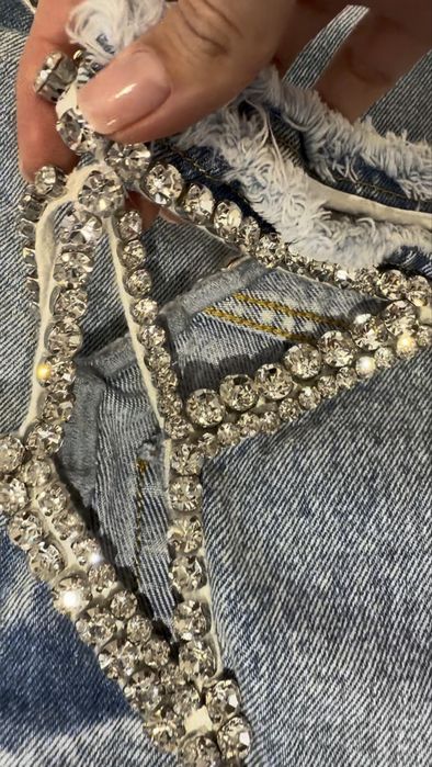 Джинси із зірками з кристалами Stella McCartney x H&M оригінал