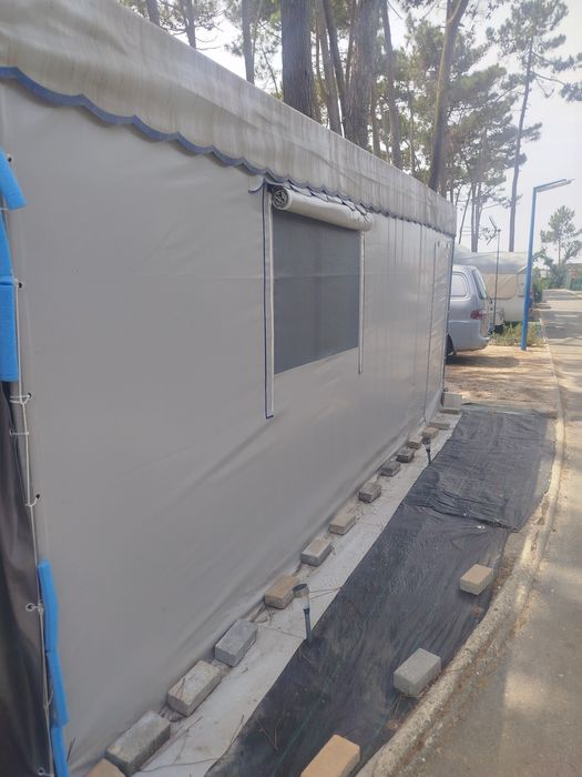 Lateral proteção lona M2