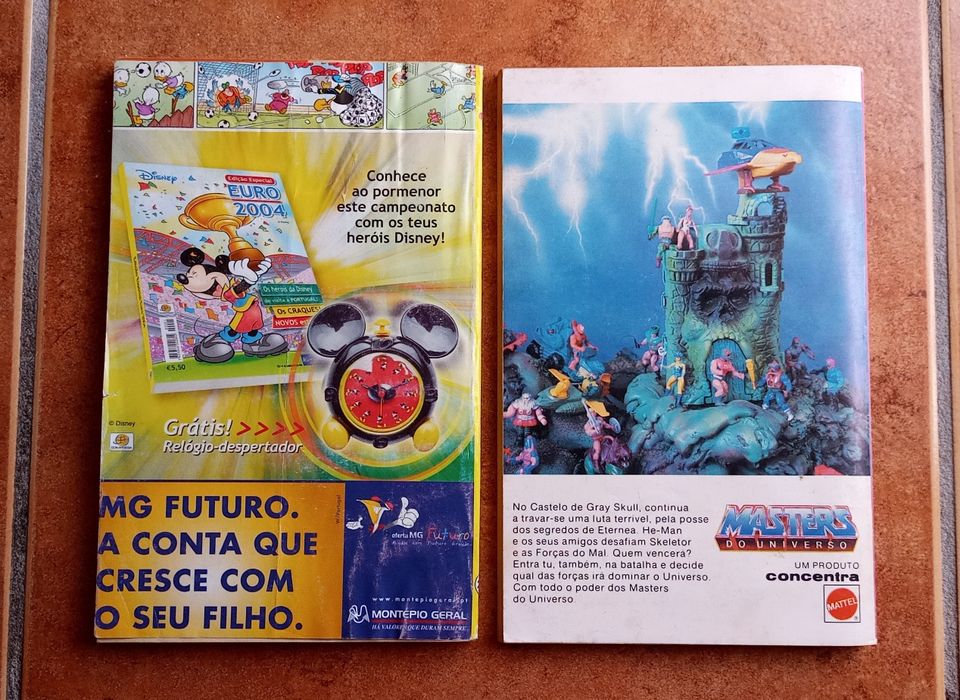 2 livros bd Disney especial