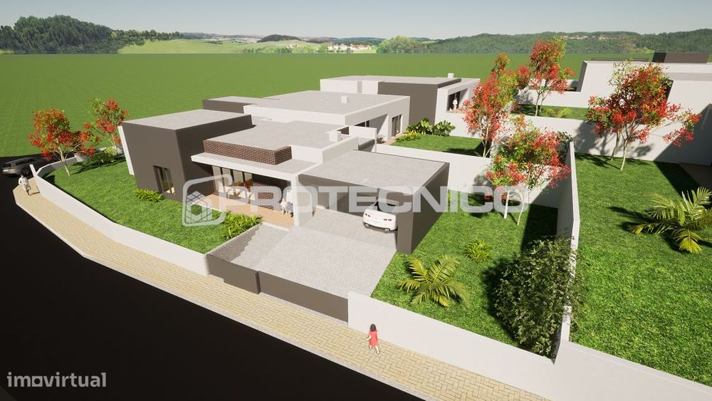 Plot of Land with Approved Architectural Project for 3 Single-Storey Detached Houses