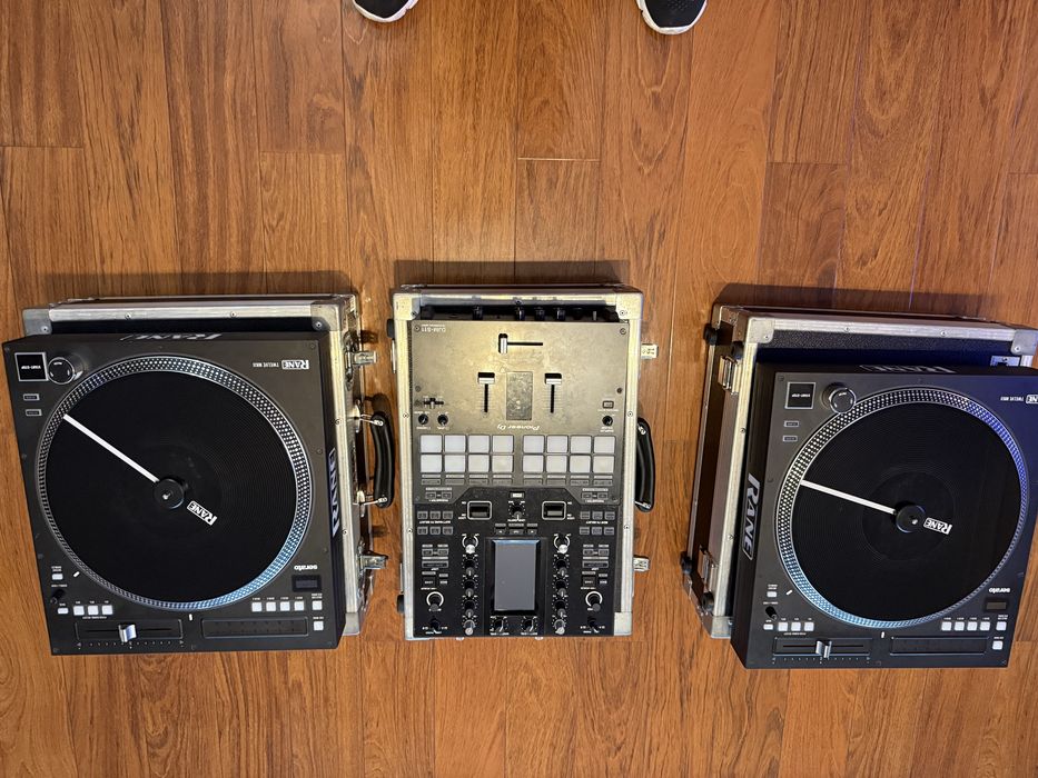 Zestaw DJ – 2× Rane Twelve MK2 + Pioneer DJM-S11 + case'y Poznań