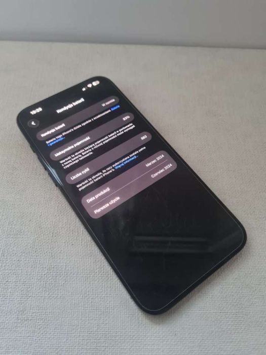 Iphone 15 pro max 256Gb 83% Black