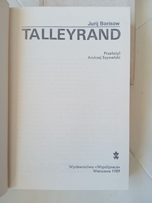 Borisow Talleyrand