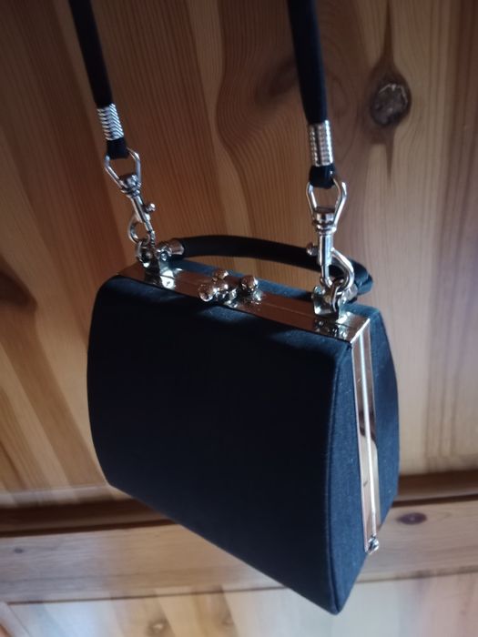 Torebka wieczorowa czarna