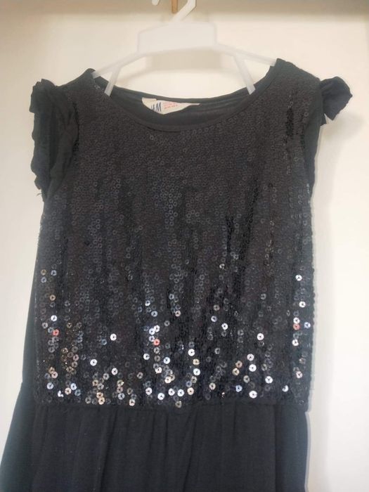 Kombinezon H&M 140cm, 9-10 lat z cekinami