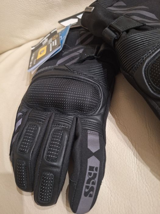 Rękawice motocyklowe IXS Glasgow-ST 2.0 męskie czarne L