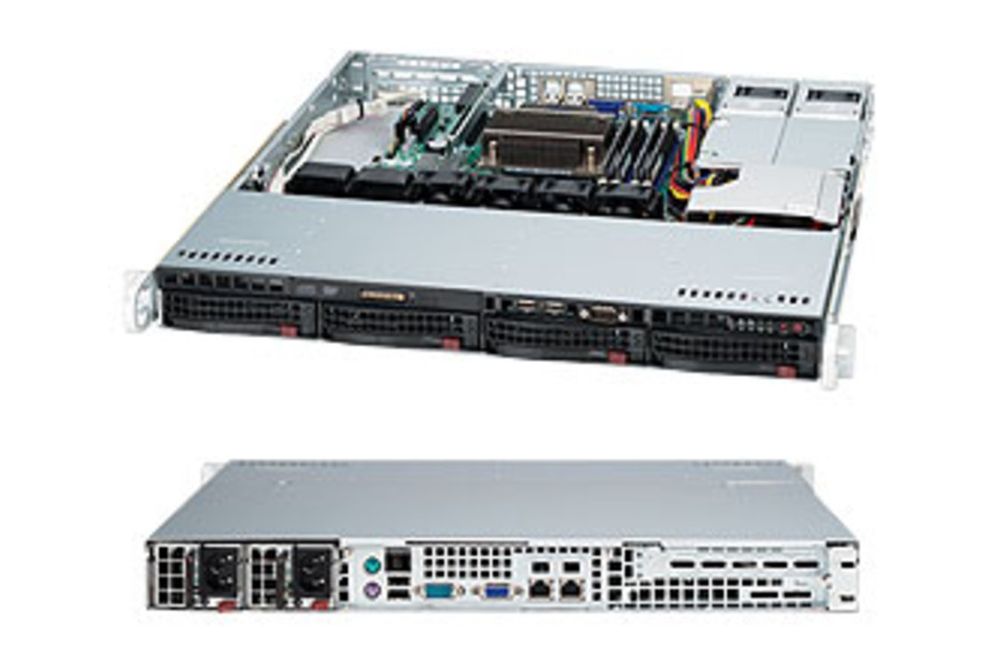 Сервер Supermicro (rack 1U) – для дому, лабораторії або малого бізнесу