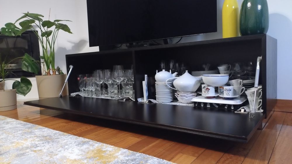 Móvel TV madeira de carvalho como novo