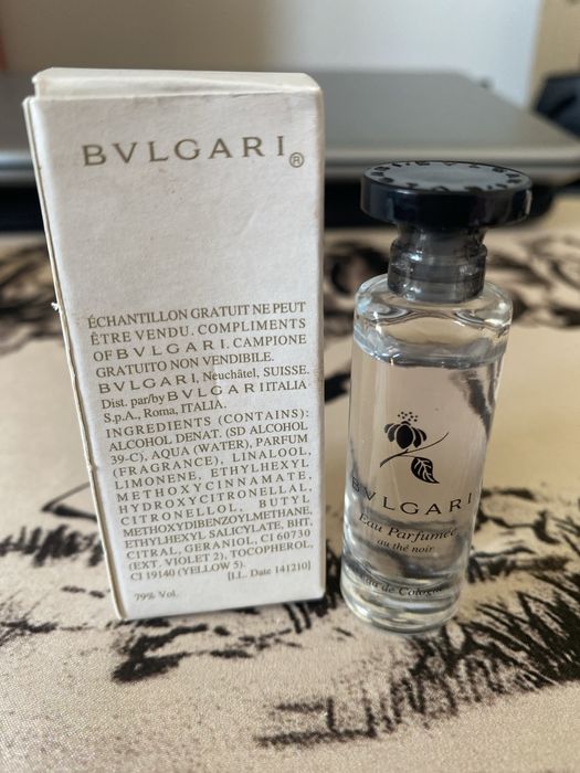 Bulgari au thé noir - body lotion, after shave, água de colónia (x2)