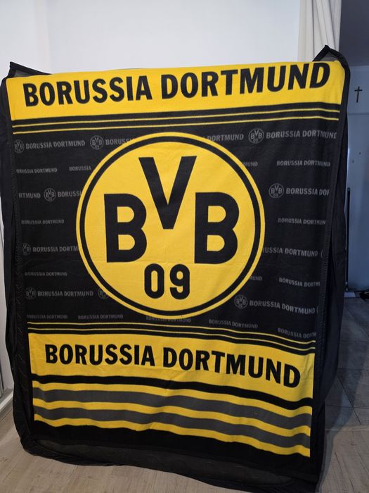 Duzy koc Borussia 150x200