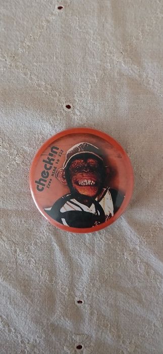 Crachá Checkin-free mind to fly