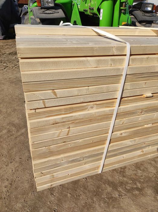 Kantówka strugana 38x63 Legar Łata Deska elewacyjna Deska tarasowa