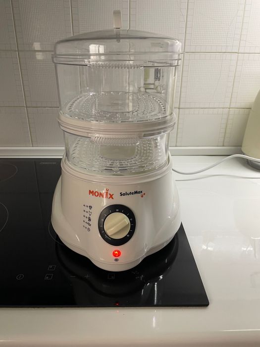 Cozinhar a vapor ou Vaporeira Monix SaluteMax