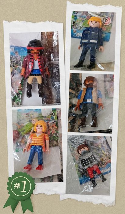Фигурки человечки  Playmobil (цена за 5 шт)