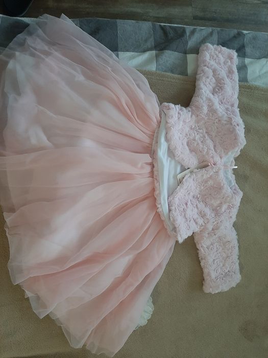 Ubranka do chrztu rozm. 74 dla dziewczynki
