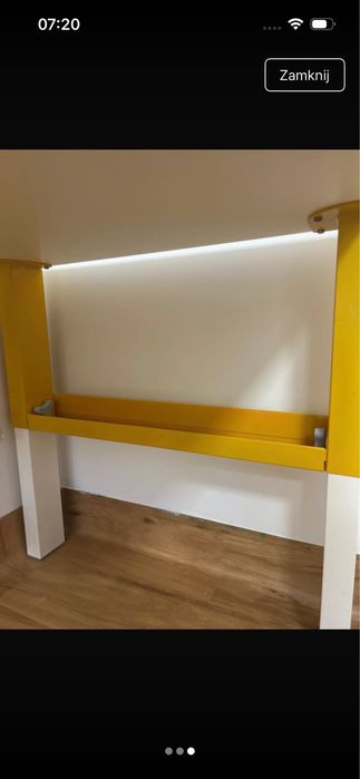Ikea biurko rośnie razem z dzieckiem Pahl